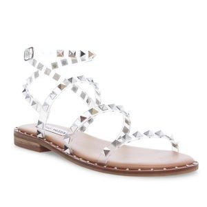 Travel Clear Steve Madden sandals size 7